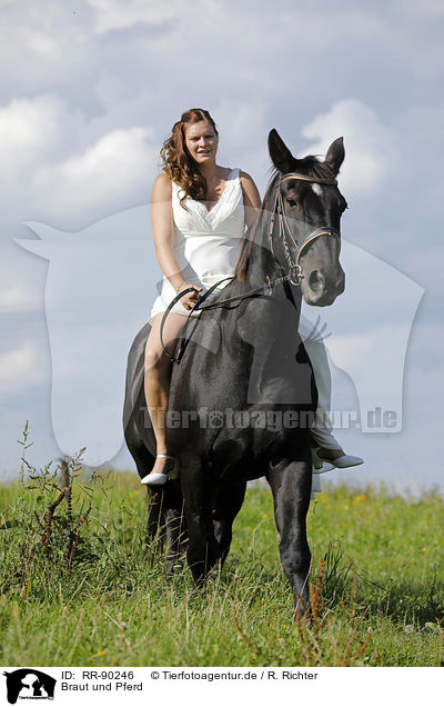 Braut und Pferd / RR-90246
