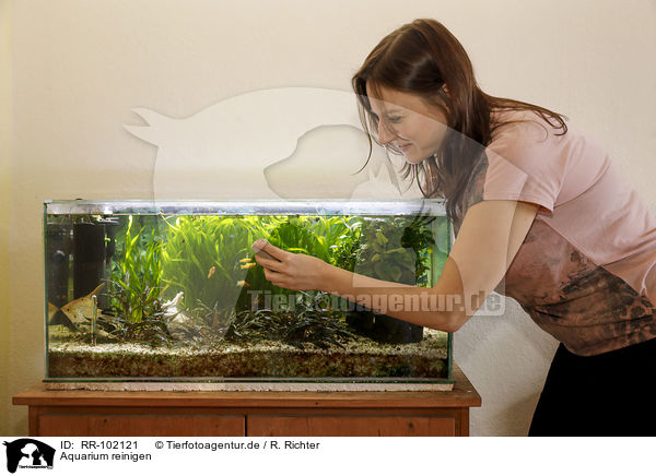 Aquarium reinigen / Cleaning the aquarium / RR-102121