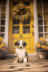 Australian Shepherd Welpe