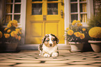 Australian Shepherd Welpe