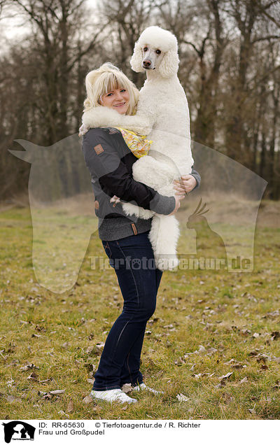 Frau und Gropudel / RR-65630