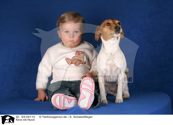 Kind mit Hund / child with dog / SS-08114