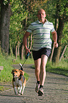 Joggen mit Hund