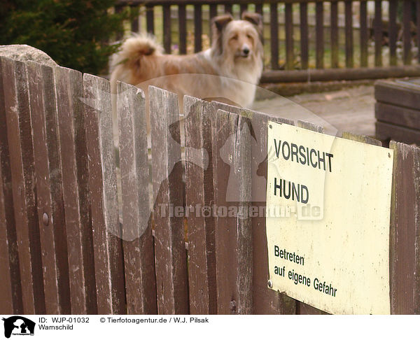 Warnschild / warning sign / WJP-01032