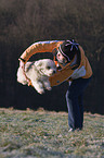 Dogdance mit Tibet-Terrier-Sheltie-Mischling