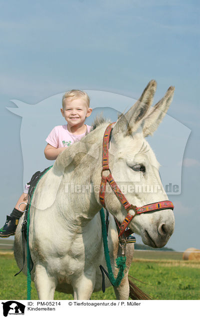 Kinderreiten / riding kid / PM-05214