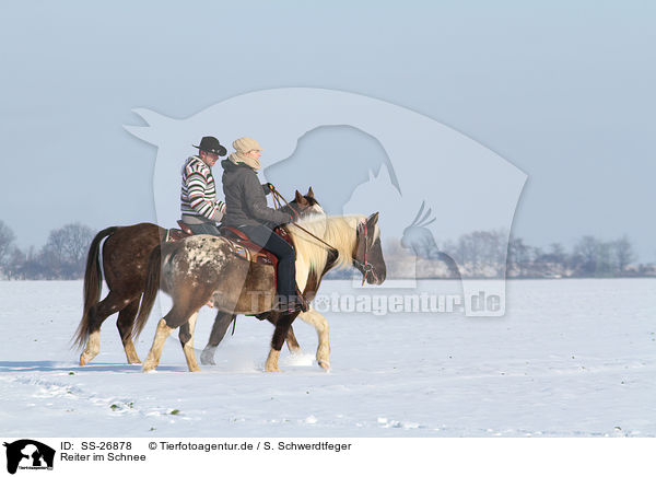 Reiter im Schnee / SS-26878