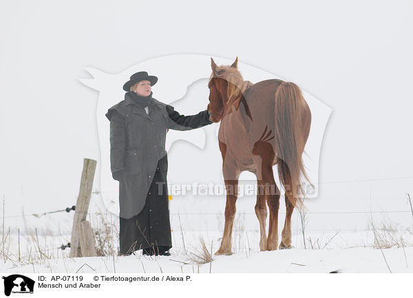 Mensch und Araber / AP-07119