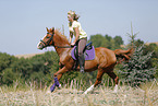rennendes Reitpony