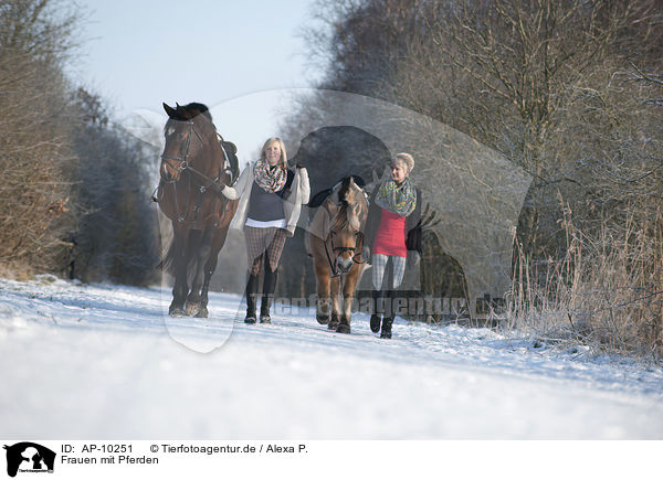 Frauen mit Pferden / woman with horses / AP-10251