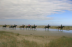 Reiter am Strand