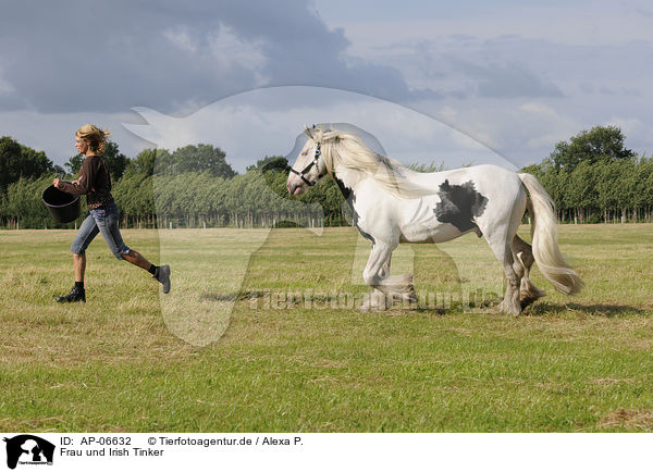 Frau und Irish Tinker / woman and Irish Tinker / AP-06632