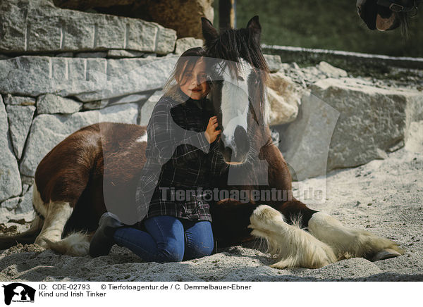 Kind und Irish Tinker / CDE-02793