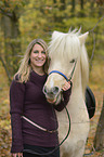 Frau mit Islnder