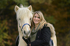 Frau mit Islnder