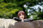 Frau und Islnder