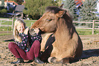 Mdchen mit Islnder