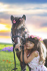 Mdchen und Pony
