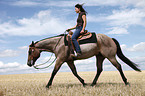 Westernreiterin