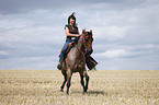 Westernreiterin