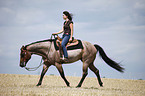 Westernreiterin