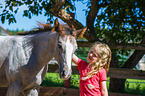 Kind und Quarter Horse