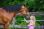 Kind und Quarter Horse