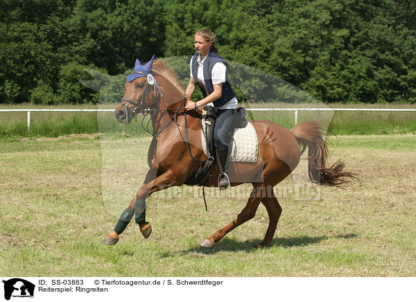 Reiterspiel: Ringreiten / SS-03863
