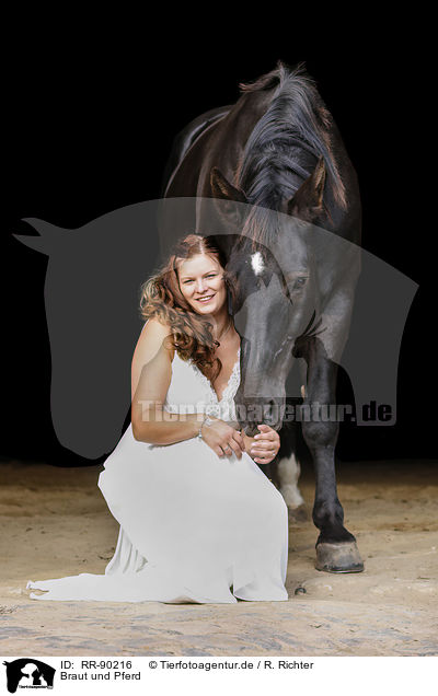 Braut und Pferd / RR-90216