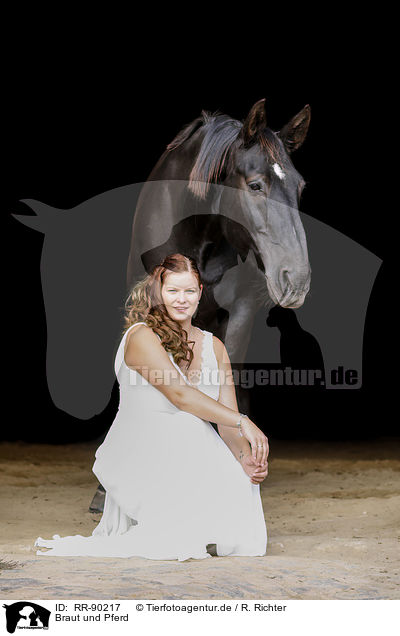 Braut und Pferd / RR-90217