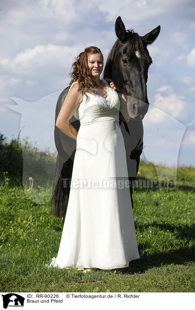 Braut und Pferd / RR-90226