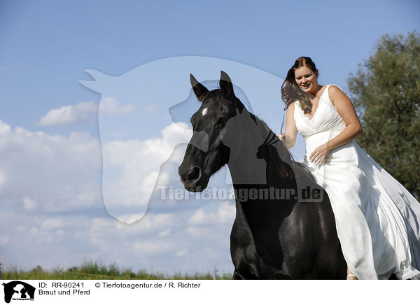 Braut und Pferd / RR-90241