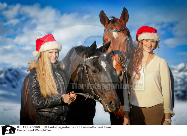 Frauen und Warmblter / women and warmbloods / CDE-02360