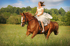 Braut und Warmblut