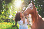 Frau und Warmblut