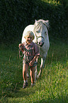 Junge und Pony