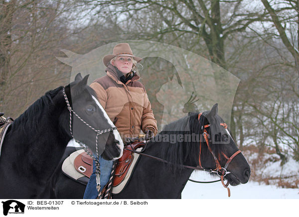 Westernreiten / riding / BES-01307