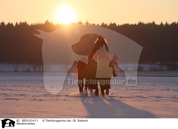 Westernreiten / riding / BES-01411