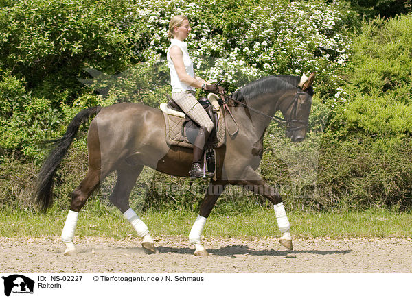 Reiterin / horsewoman / NS-02227