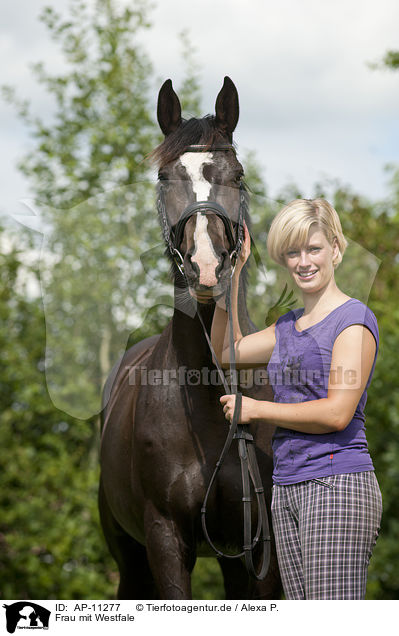 Frau mit Westfale / AP-11277