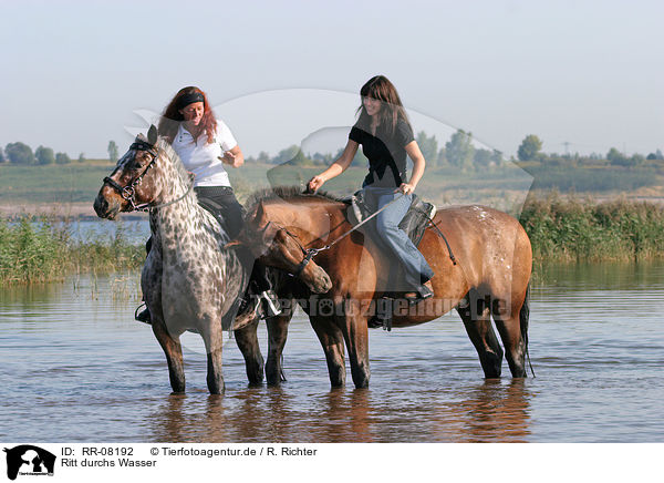 Ritt durchs Wasser / Leisure rider / RR-08192