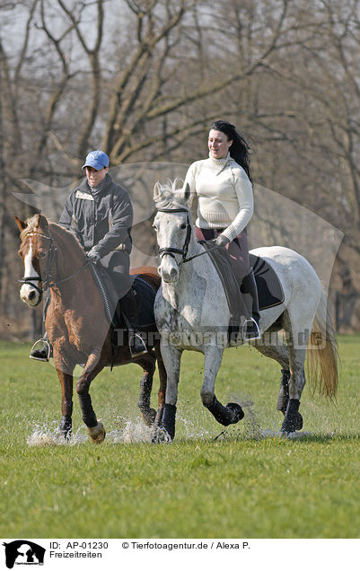 Freizeitreiten / riding girls / AP-01230