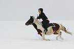 reiten im Schnee
