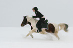 reiten im Schnee