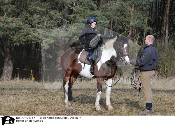 Reiter an der Longe / AP-04757