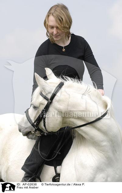 Frau mit Araber / AP-02636