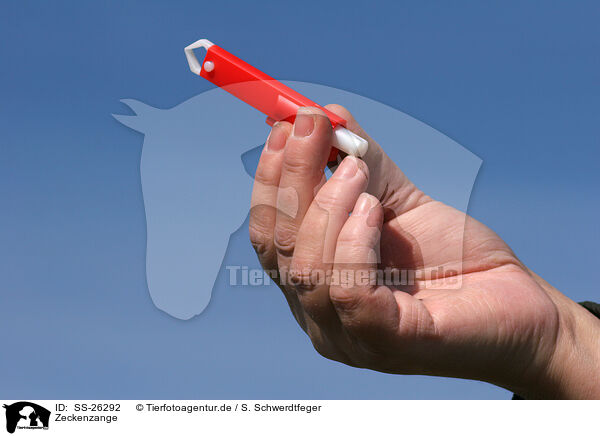 Zeckenzange / pincers / SS-26292